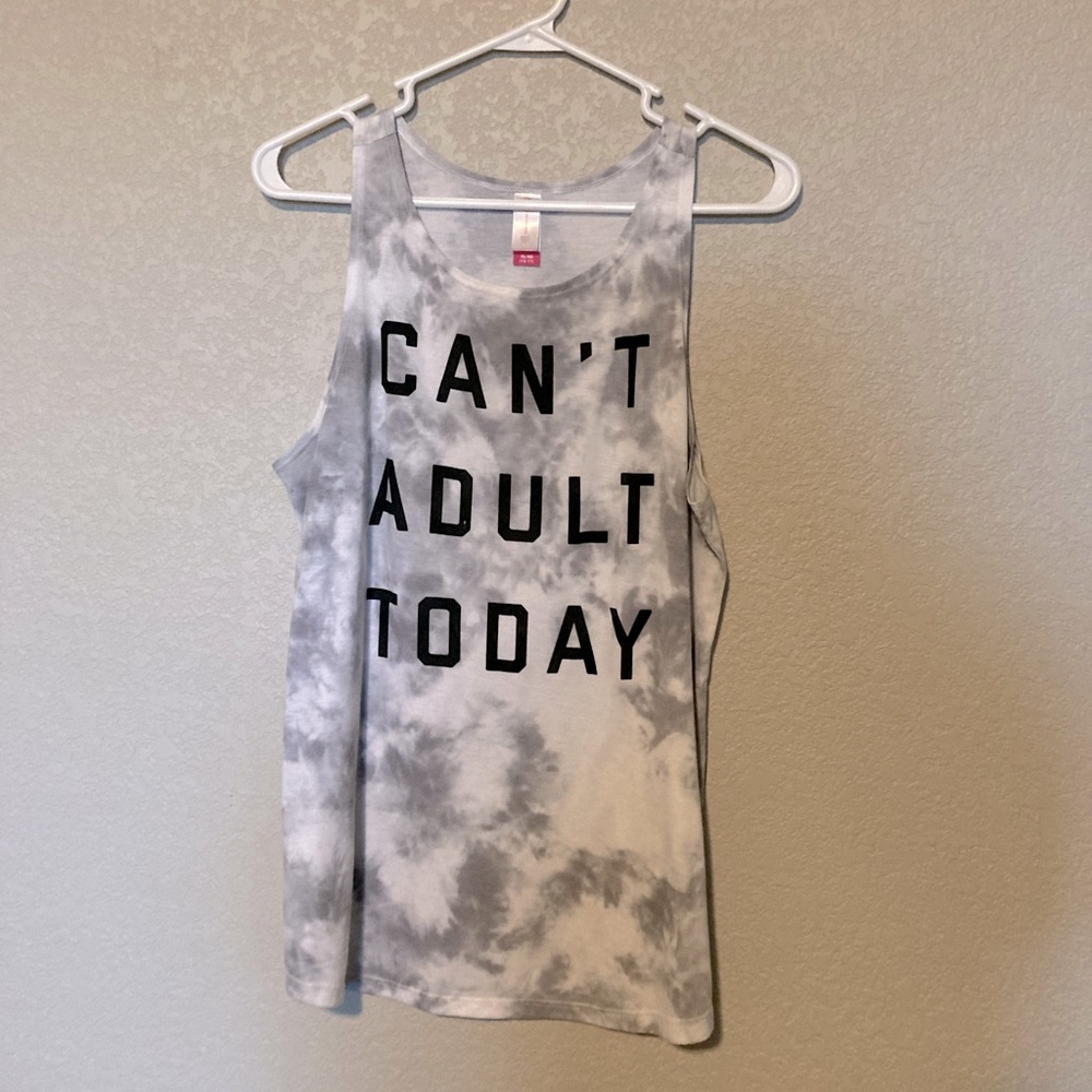 No Boundaries “Can’t Adult Today” Tank Top